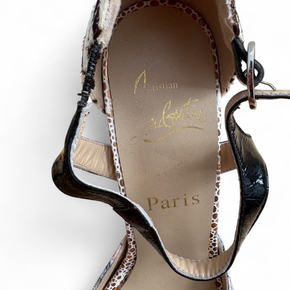 Stylish Multicolor Platform Heels - image 5